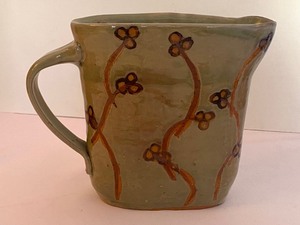 lot 70 image: Beautiful Pottery Pitcher
