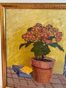 lot 59 image: Original Still Life Painting by Stanley Kronick