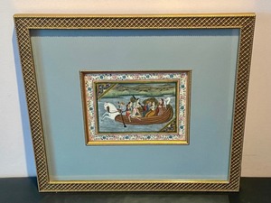 lot 58 image: Original Framed Indian Art