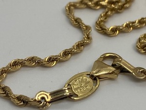 lot 205 image: 14k Gold Chain