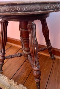 lot 158 image: Piano Stool