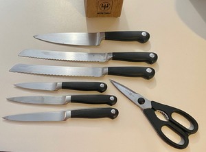 lot 210 image: Wsthof Knives and Block