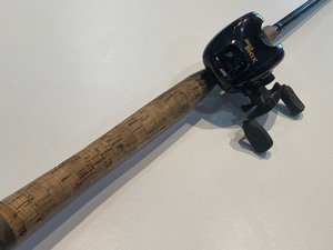lot 217 image: St. Croix Fishing Pole w Abu Garcia Black Max Reel