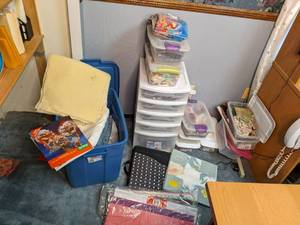 lot 195 image: Large Quantity of Crafting Supplies...