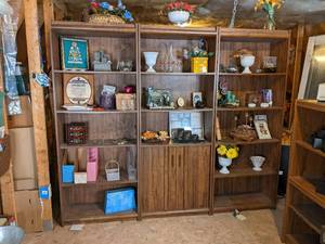 lot 222 image: 3 pc. Cabinet with Contents See Ph...