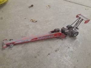lot 74 image: Budweiser diecast dragster ...