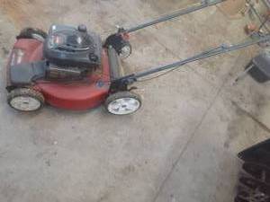 lot 2 image: Toro Recycler lawn mower, front whe...