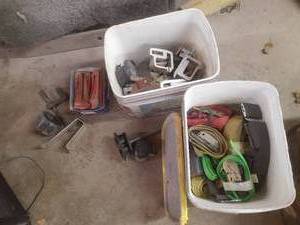 lot 115 image: 2 buckets with contents, includes s...