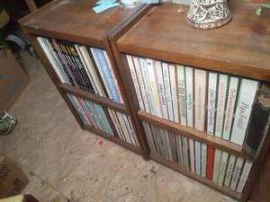 lot 272 image: (2) Vintage Cabinets...