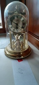 lot 156 image: 12tall Elgin clock...