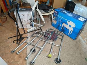 lot 231 image: Medical Equipment Supply Lot. Canes...