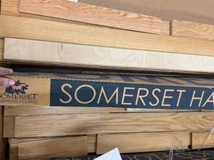 120 SF of Somerset Specialty Collection 3 14 Engineered Hardwood Flooring - Red Oak and White Oak Natural