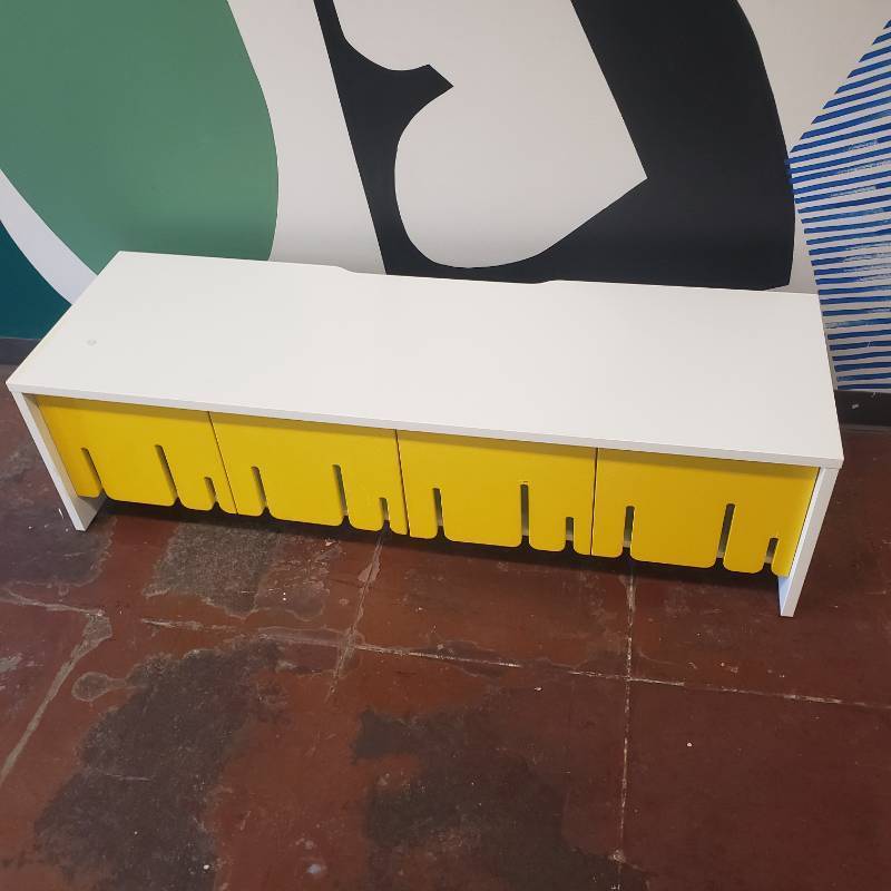 lot 54B image: Modern Drip Entertainment Stand