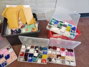 lot 70 image: Huge Seed Bead Collection