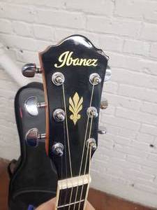 lot 35A image: Left-handed Electric Acoustic by Ibanez