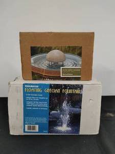 Two Water Fountain Accessories