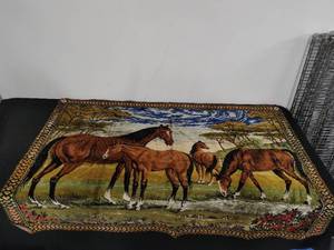 Vintage Horse Tapestry