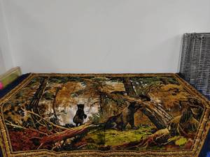 Vintage Bear Tapestry