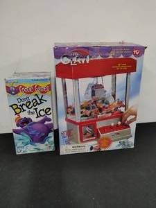 Claw Machine and Dont Break the Ice Game