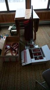 lot 37 image: Kirby Classic 111 Upright Vacuum W Hose & A Numerous Amount Of Attachments