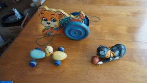 lot 52 image: Three Wooden Toys