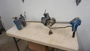 lot 161 image: Twin Trolling Motor--Model No. 0060--Seriel No.00169--Twelve Volts Electra Pal--Jetco, Inc.--(Permanent Magnet Power)