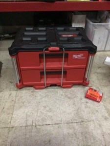 Milwaukee PACKOUT 22 in. 2-Drawer Tool Box with Metal Reinforced Corners