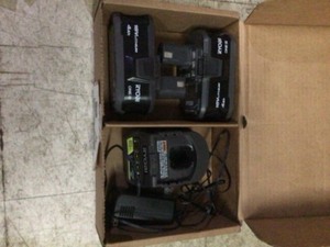 RYOBI ONE 18V Lithium-Ion 4.0 Ah Battery (2-Pack) With Charger