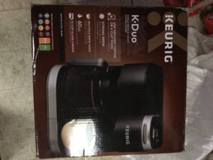 Keurig K-Duo Single Serve K-Cup Pod & Carafe Coffee Maker, Black
