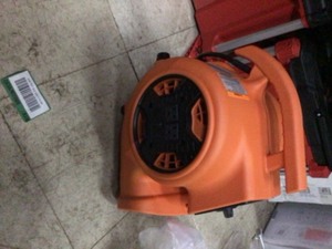 RIDGID 600 CFM Portable Blower Fan Air Mover with Daisy Chain