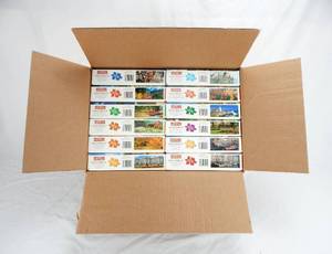 lot 13 image: Case of 12 Vintage 1997 According To Hoyle Scenic Location 500 Piece Puzzles