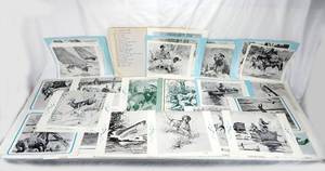 lot 42 image: Lot of 90 Vintage R.H. Palenske Prints
