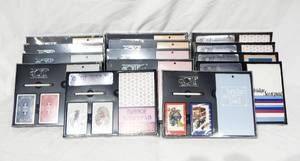 lot 55 image: Lot of 14 Vintage Assorted Hoyle Collection Bridge Playing Card Gaming Sets