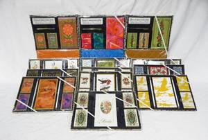 lot 56 image: Lot of 13 Vintage Assorted Hoyle and Stancraft Bridge Playing Card Gaming Sets