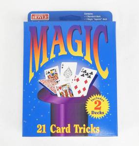 lot 35 image: Case of 12 Vintage 1997 Hoyle Magic Card Trick Games