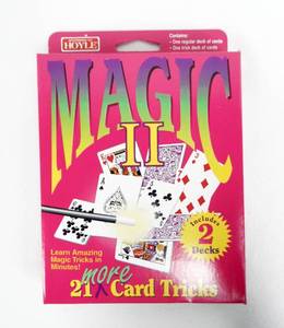 lot 36 image: Case of 12 Vintage 1997 Hoyle Magic II Card Trick Games
