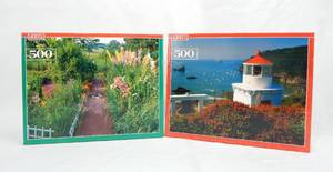 lot 77 image: Case of 12 Assorted Vintage According To Hoyle 500 Piece Puzzles