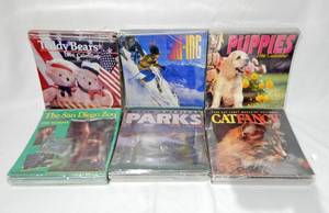lot 101 image: Lot of 72 Assorted Vintage Hoyle 1996 2024 Calendars