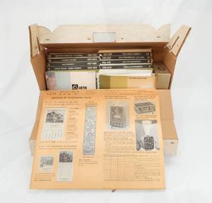 lot 103 image: Vintage 1979 2029 Champion Line Calendar Kit - Huge Assortment of Calendars and Mini Prints