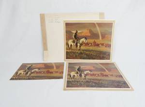 lot 49 image: Lot of 25 Vintage Duane Bryers Fringe Benefit Prints