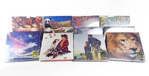 lot 144 image: Case of 12 Assorted Vintage Hoyle 550 Piece Puzzles