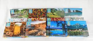 lot 155 image: Case of 12 Assorted Vintage According To Hoyle 500 Piece Puzzles