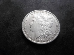1879 O Morgan Silver Dollar
