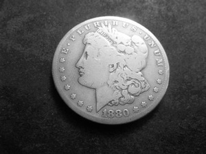 1880 S Morgan Silver Dollar