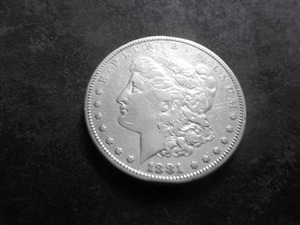 1881 S Morgan Silver Dollar