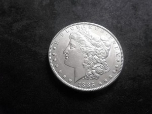 1885 Morgan Silver Dollar