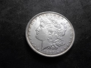 1886 Morgan Silver Dollar