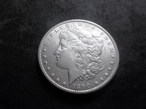1890 Morgan Silver Dollar