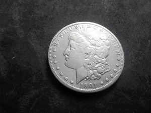 1901 S Morgan Silver Dollar