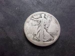 1919 S Walking Liberty Half Dollar